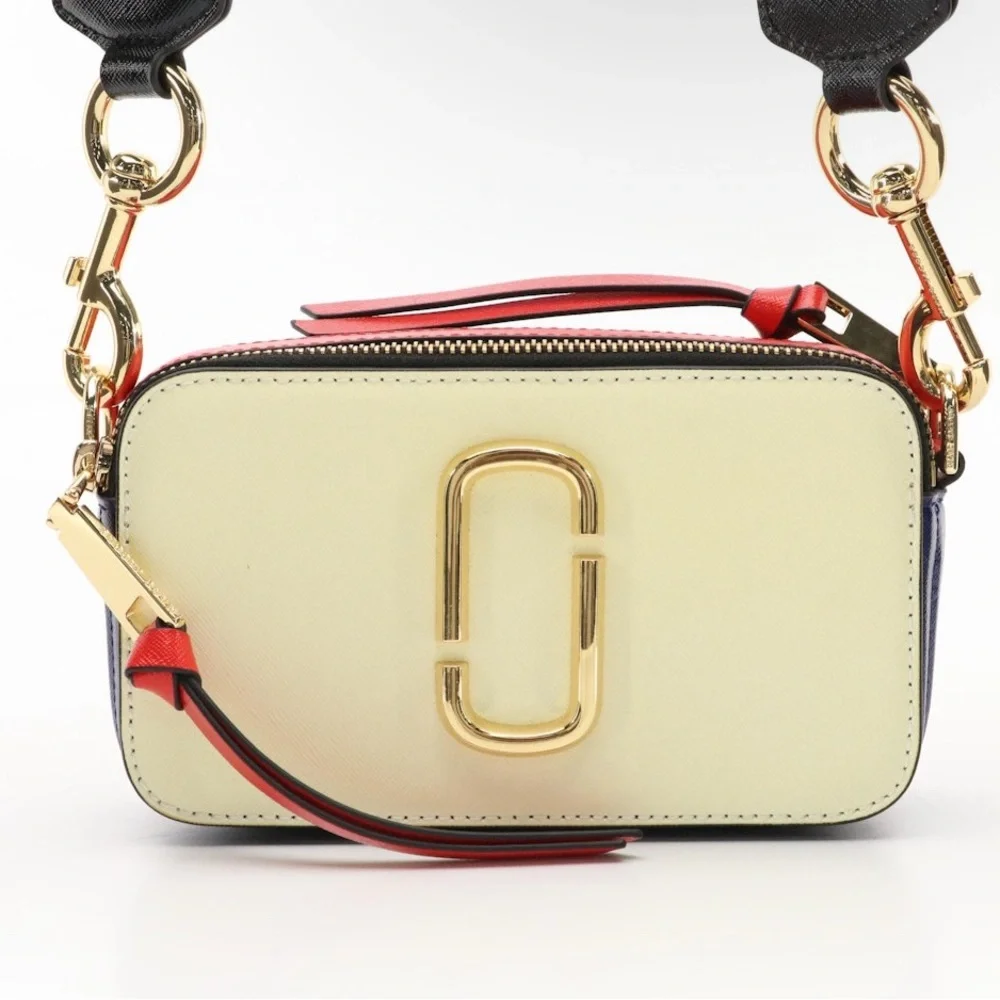 Marc Jacobs The Snapshot Camera Bag in Colorblock Saffiano Leather